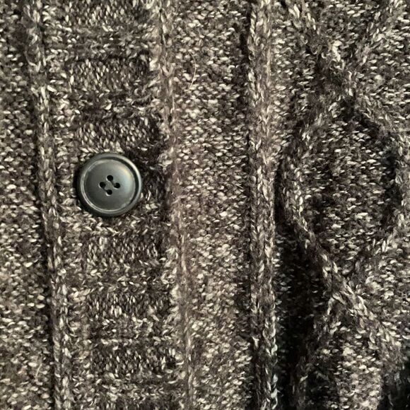 New York & Company short sleeve long length cardigan with tie sash size Small - Picture 6 of 12